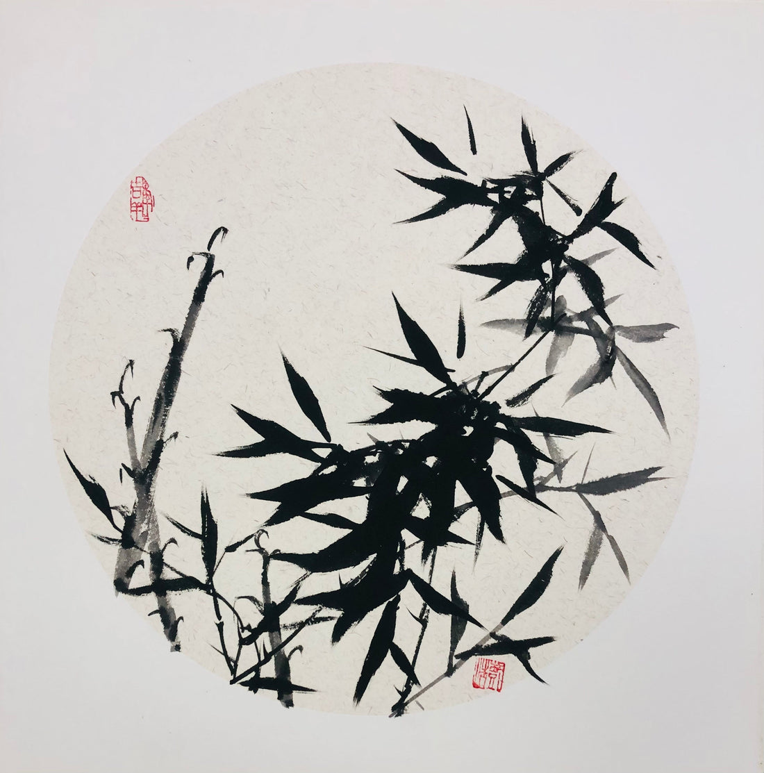 bamboo painting xieyi style